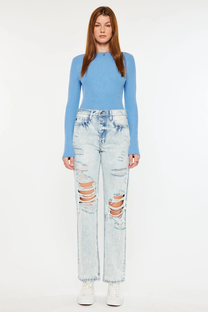 Dixon Ultra High Rise 90's Boyfriend Jeans