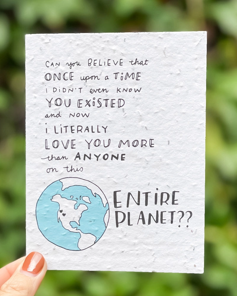 Entire Planet Card