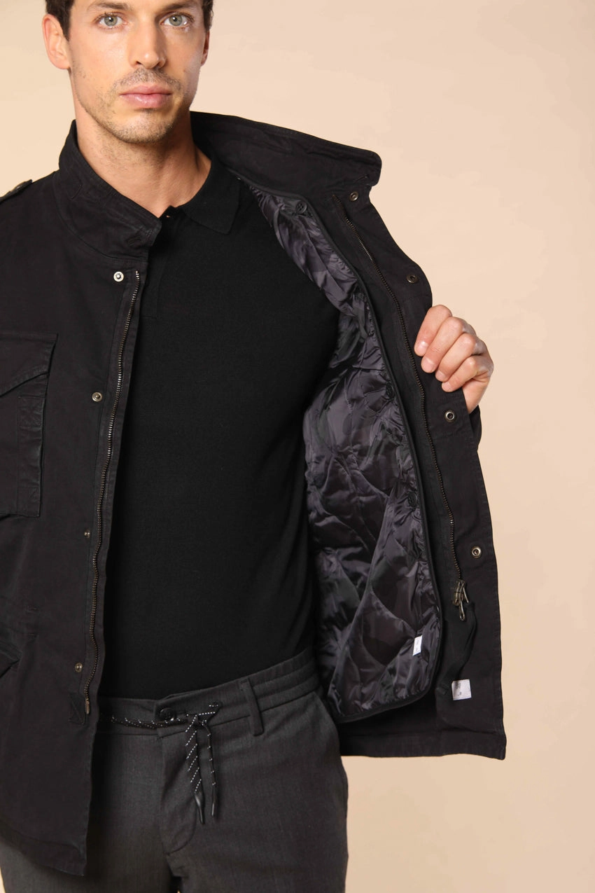 Field Jacket M74 men's in stretch cotton slim fit