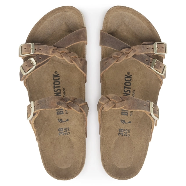 Franca Braided Oiled Leather - Regular