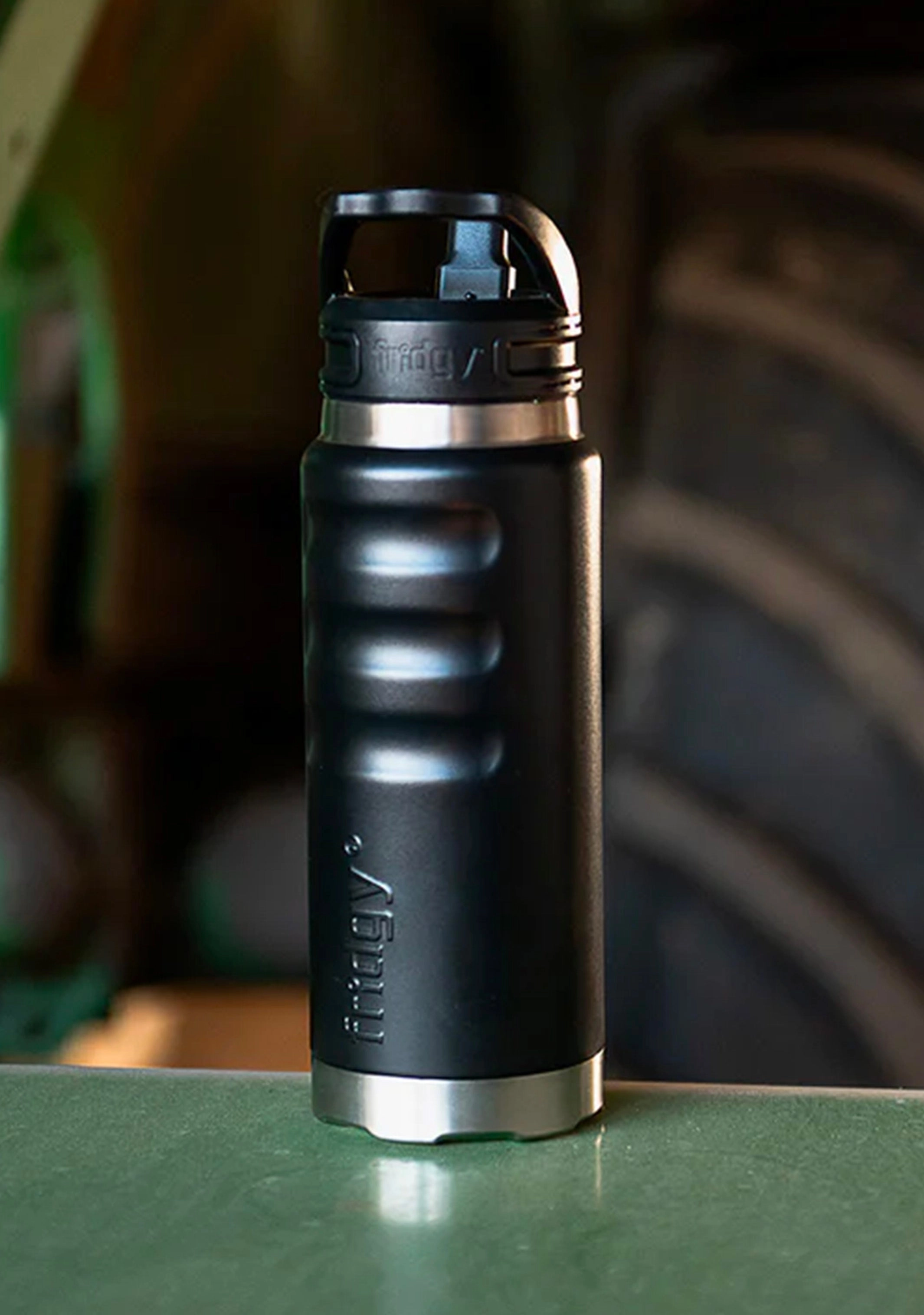 Fridgy 780ml Grip Range Water Bottle Black