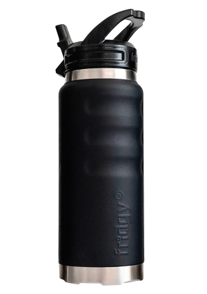 Fridgy 780ml Grip Range Water Bottle Black