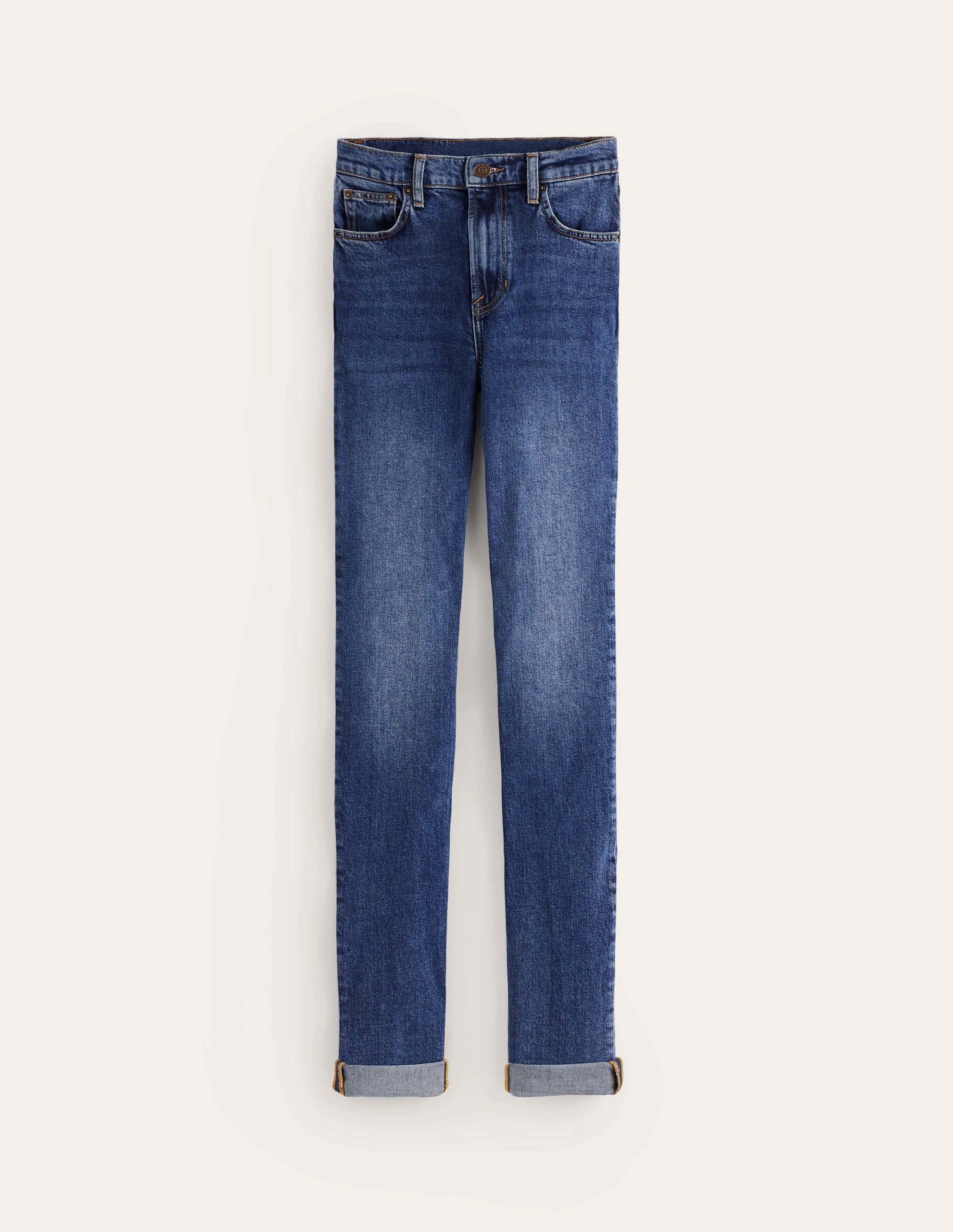 Girlfriend Jeans-Mid Vintage