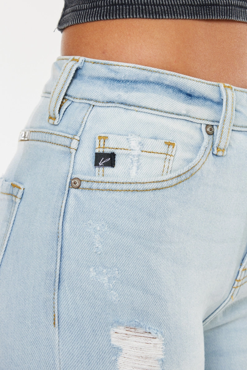Greer Ultra High Rise Mom Jeans