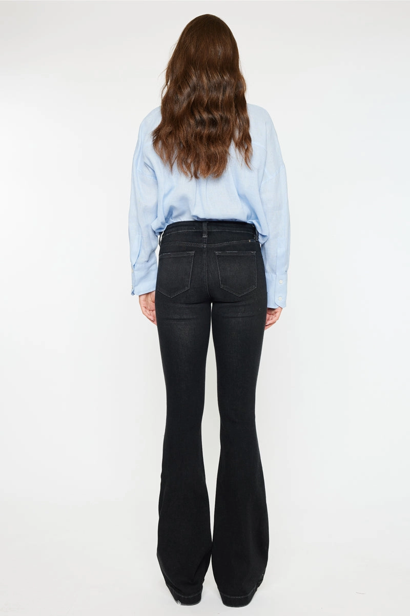 Harlo Mid Rise Flare Jeans