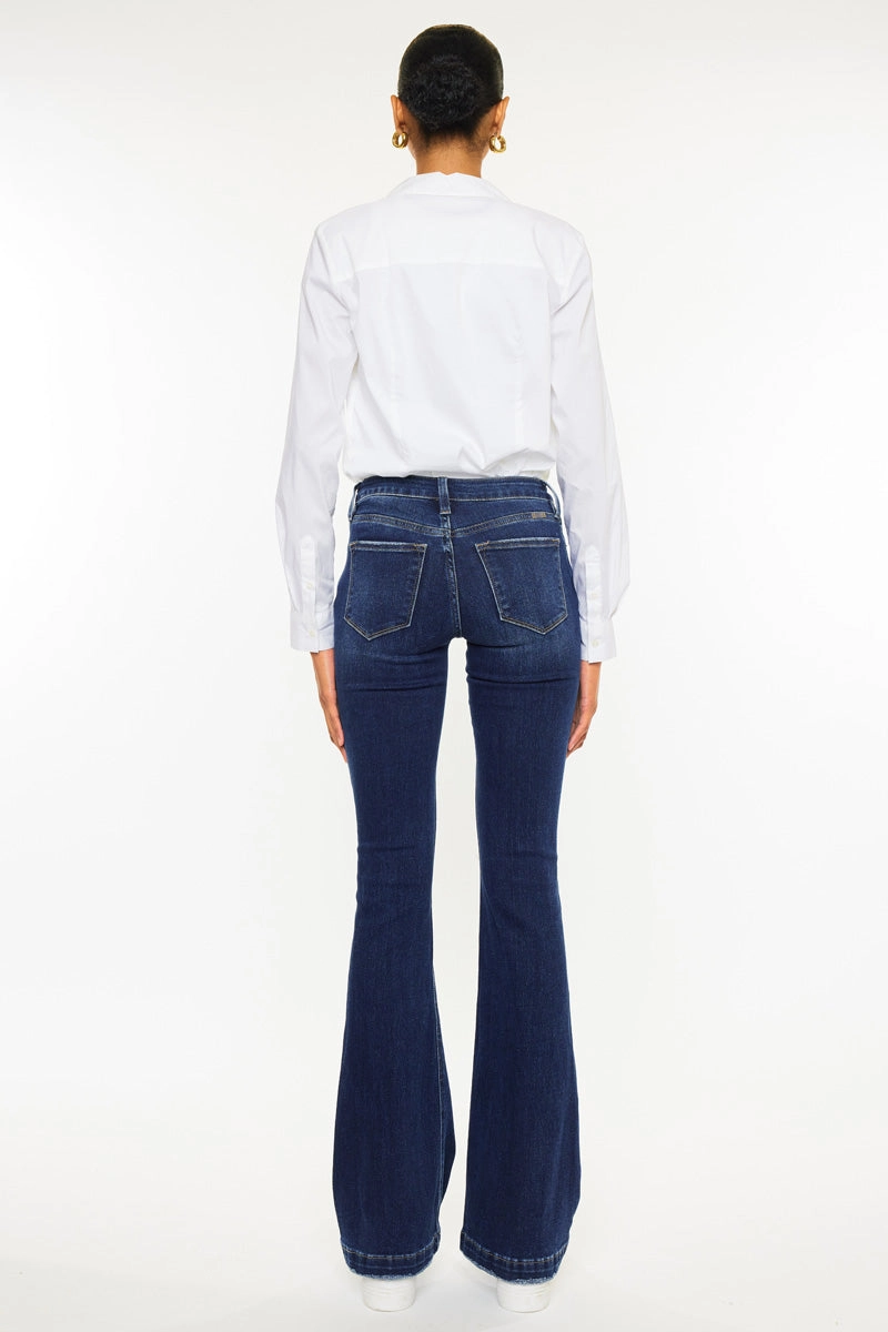 Harlowe Mid Rise Flare Jeans