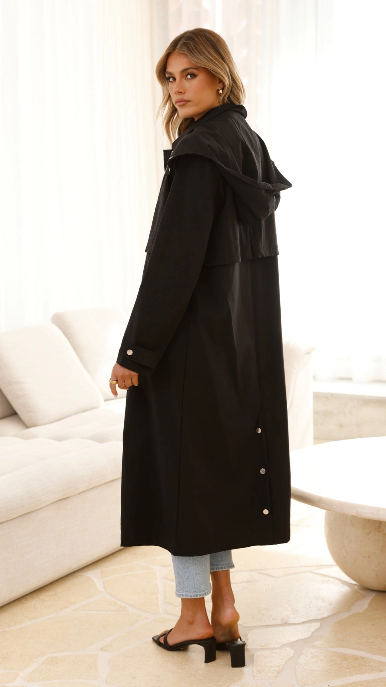 Hendrix Trench - Black