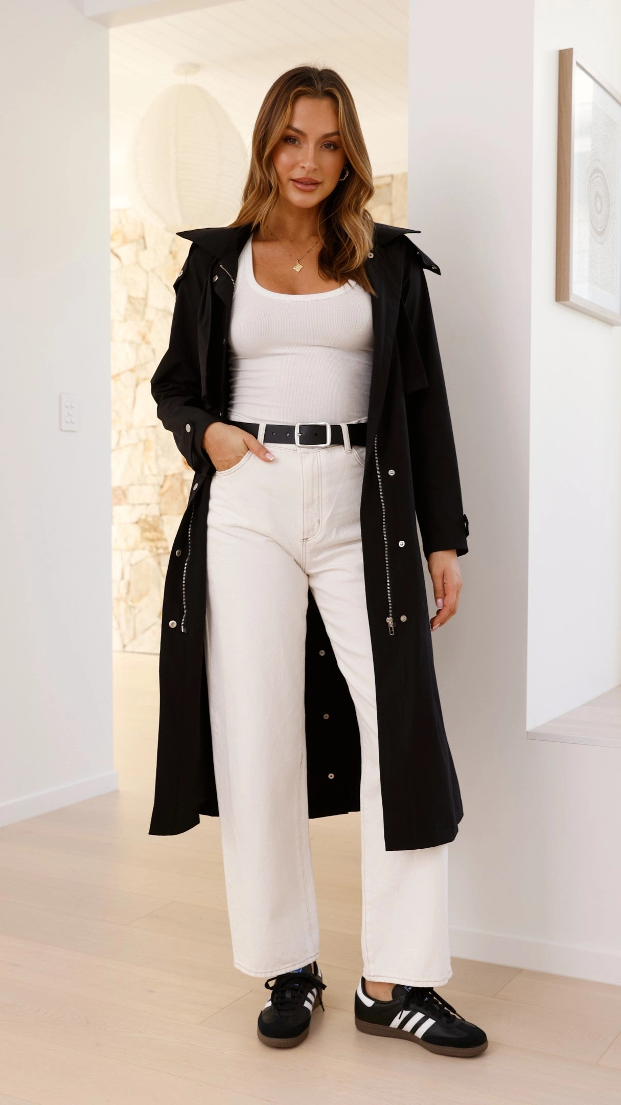 Hendrix Trench - Black