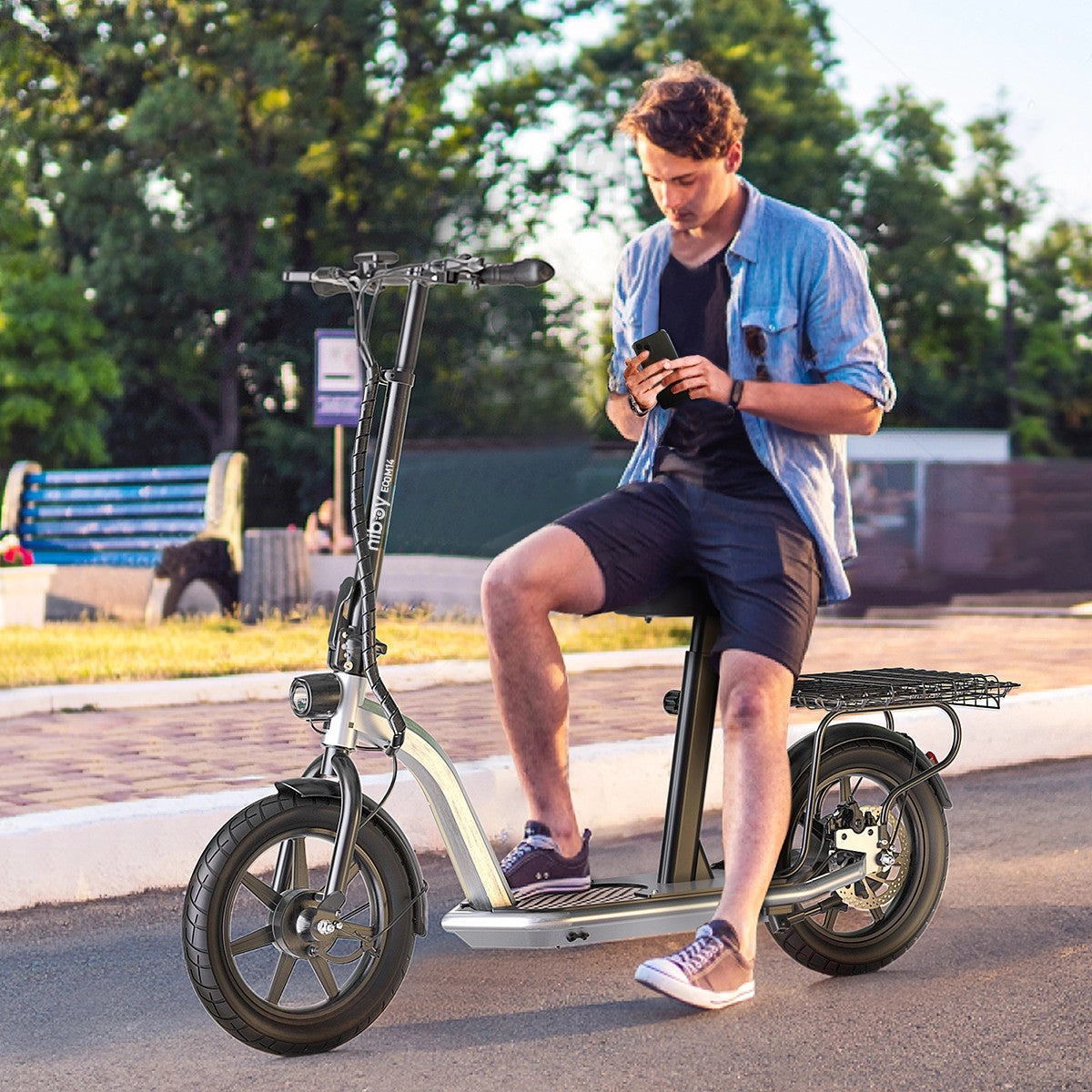Hiboy ECOM 14 Eco Friendly Big Wheel Electric Scooter