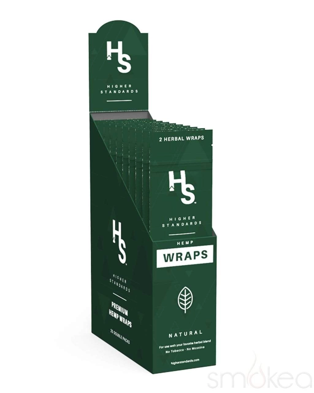 Higher Standards Premium Hemp Blunt Wraps (2-Pack)