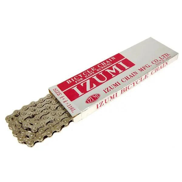 Izumi ECO Fixed/Single Speed Chain, 1/8", 116L