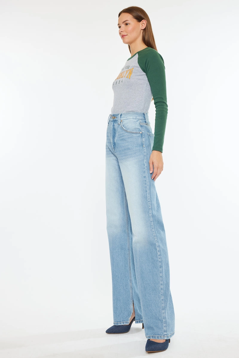 Janna High Rise 90's Flare Jeans