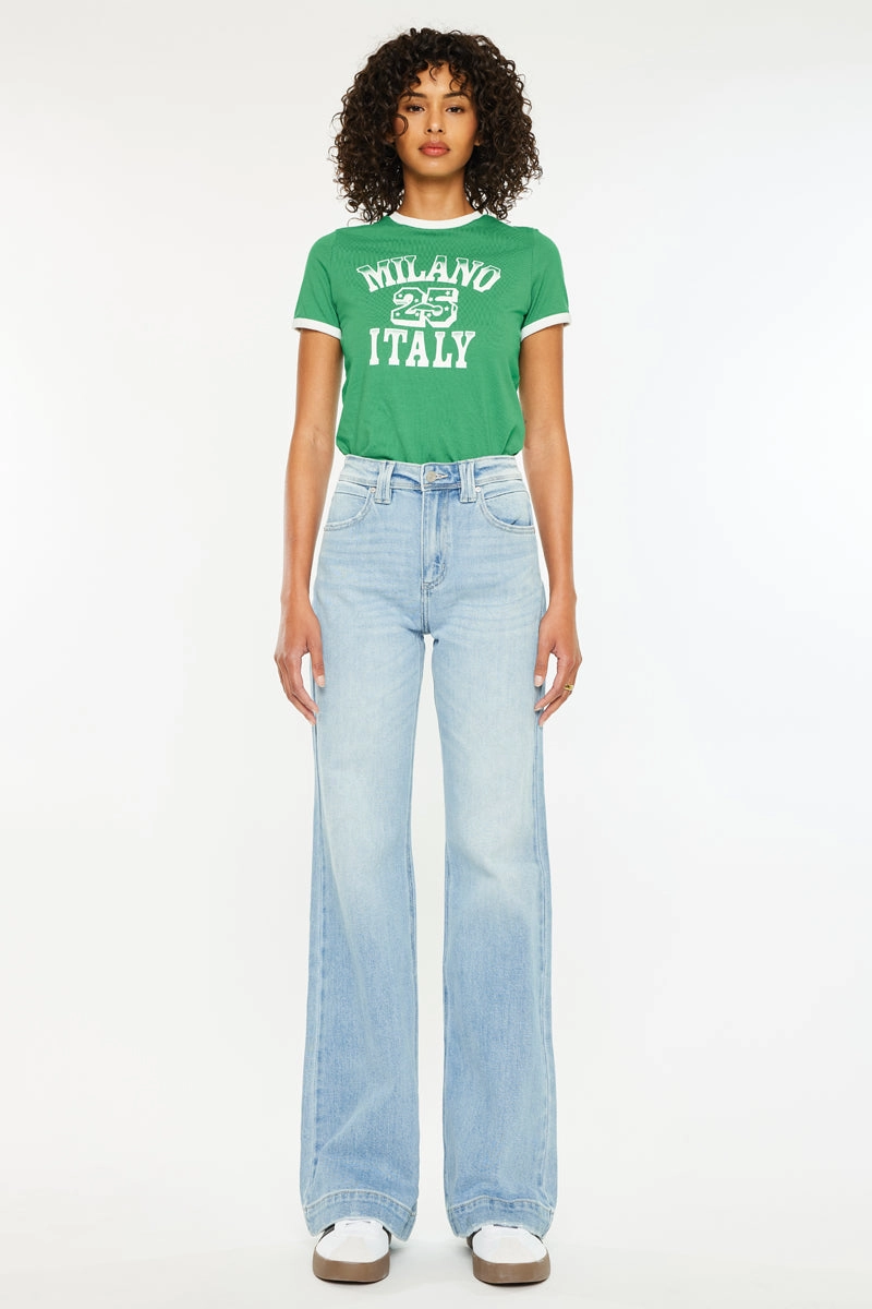 Juliany High Rise Holly Flare Jeans