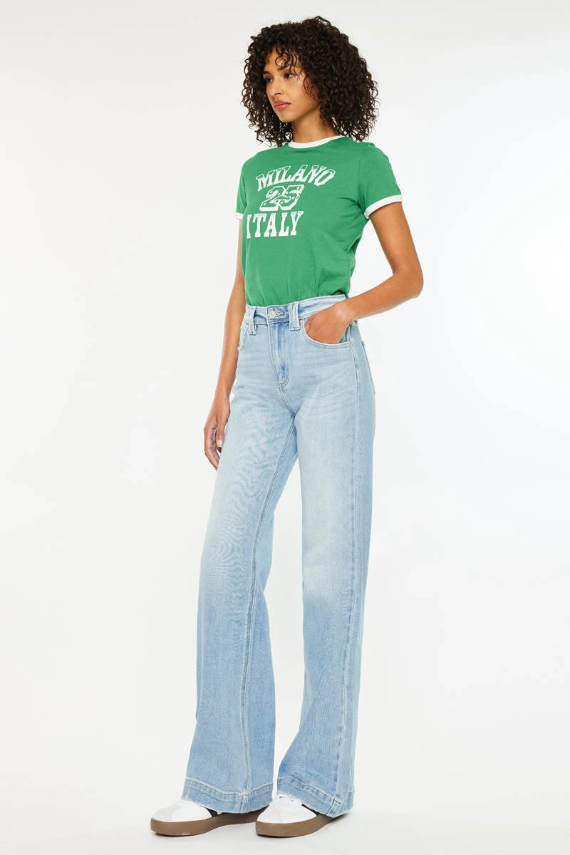 Juliany High Rise Holly Flare Jeans