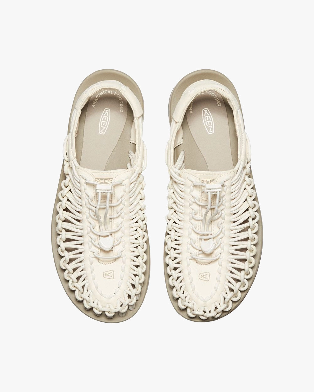 Keen Womens Uneek Sneaker - White Cap / Cornstalk