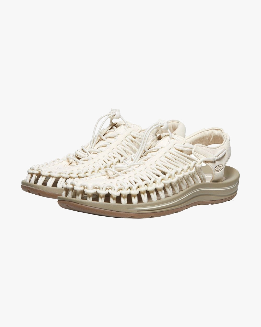Keen Womens Uneek Sneaker - White Cap / Cornstalk