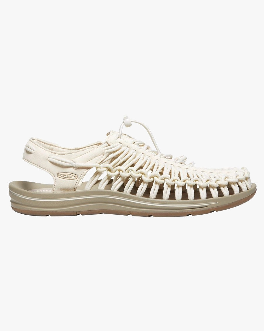 Keen Womens Uneek Sneaker - White Cap / Cornstalk