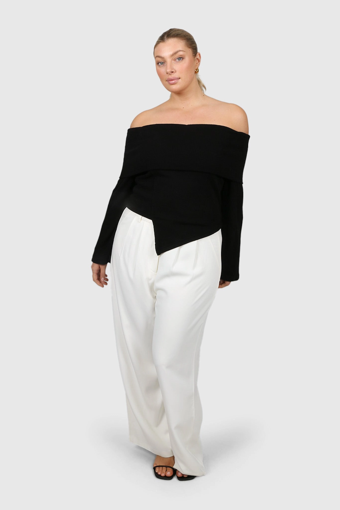 KENDALL TOP BLACK
