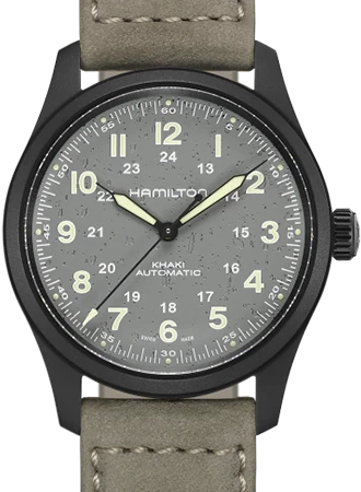 Khaki Field Titanium Auto 38 Vintage PVD Ref. H70215880