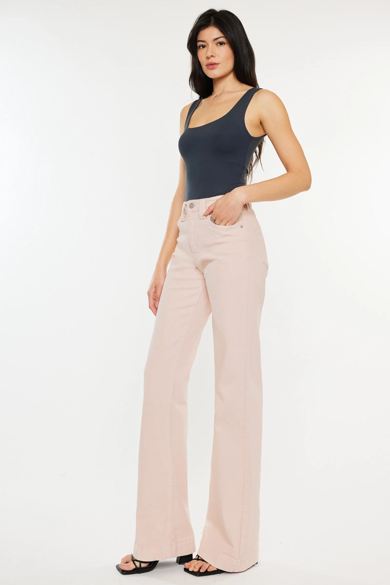 Kiera High Rise Wide Flare Jeans