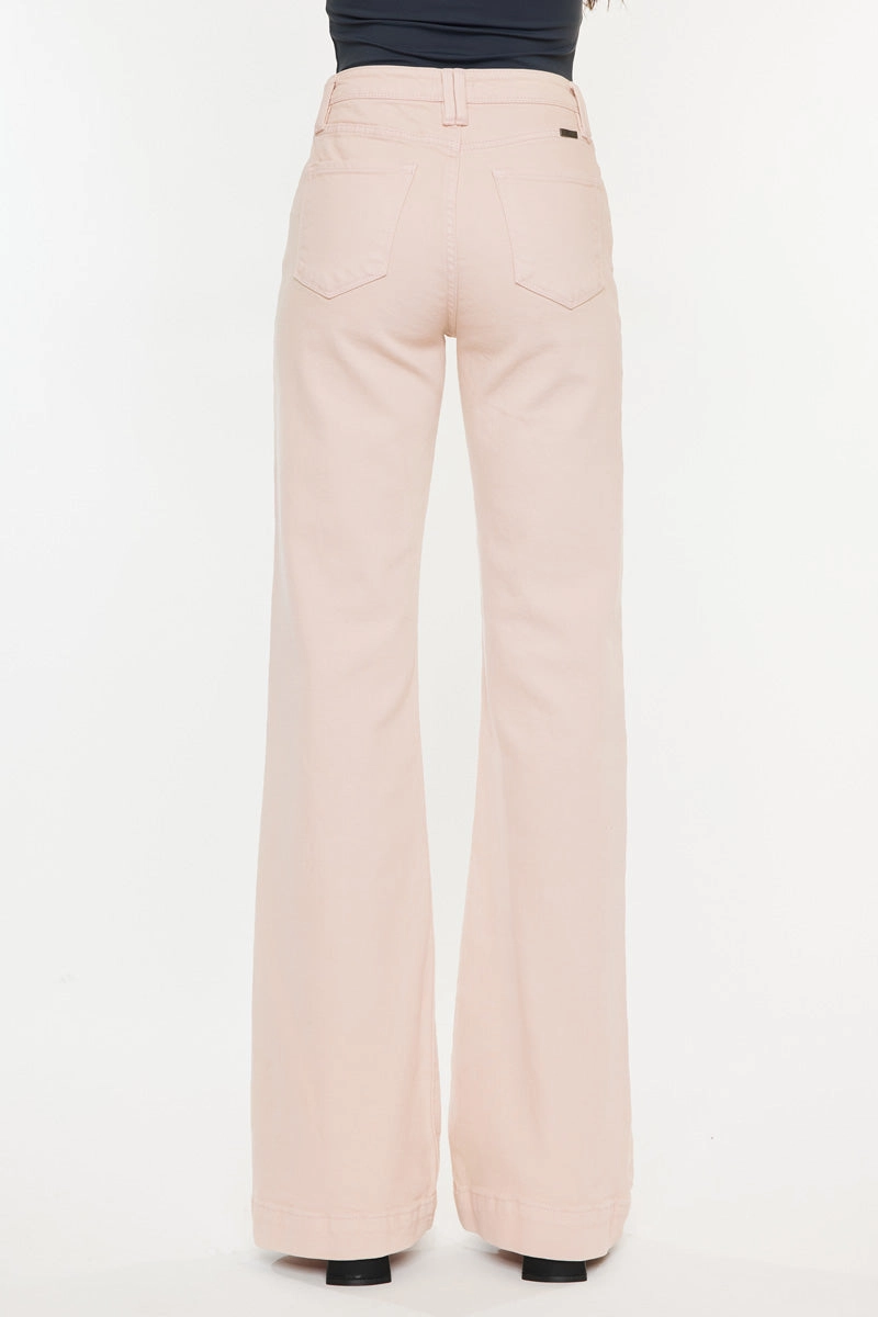 Kiera High Rise Wide Flare Jeans