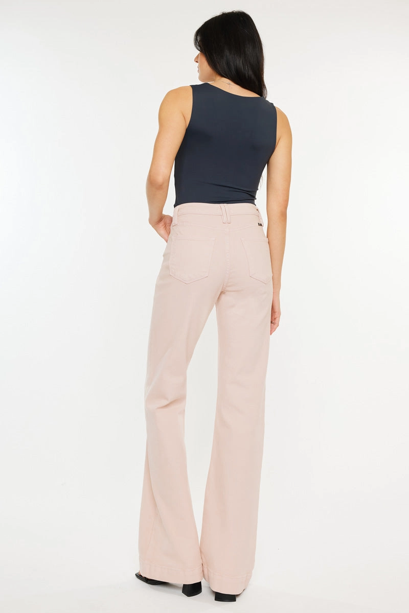 Kiera High Rise Wide Flare Jeans
