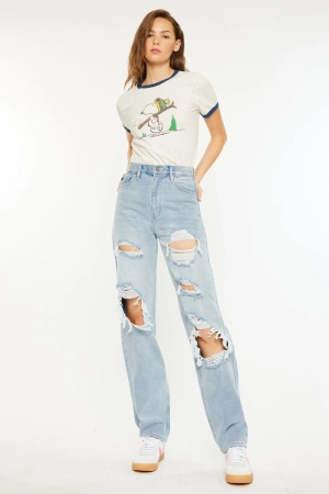 Kyla Ultra High Rise 90's Baggy Jeans