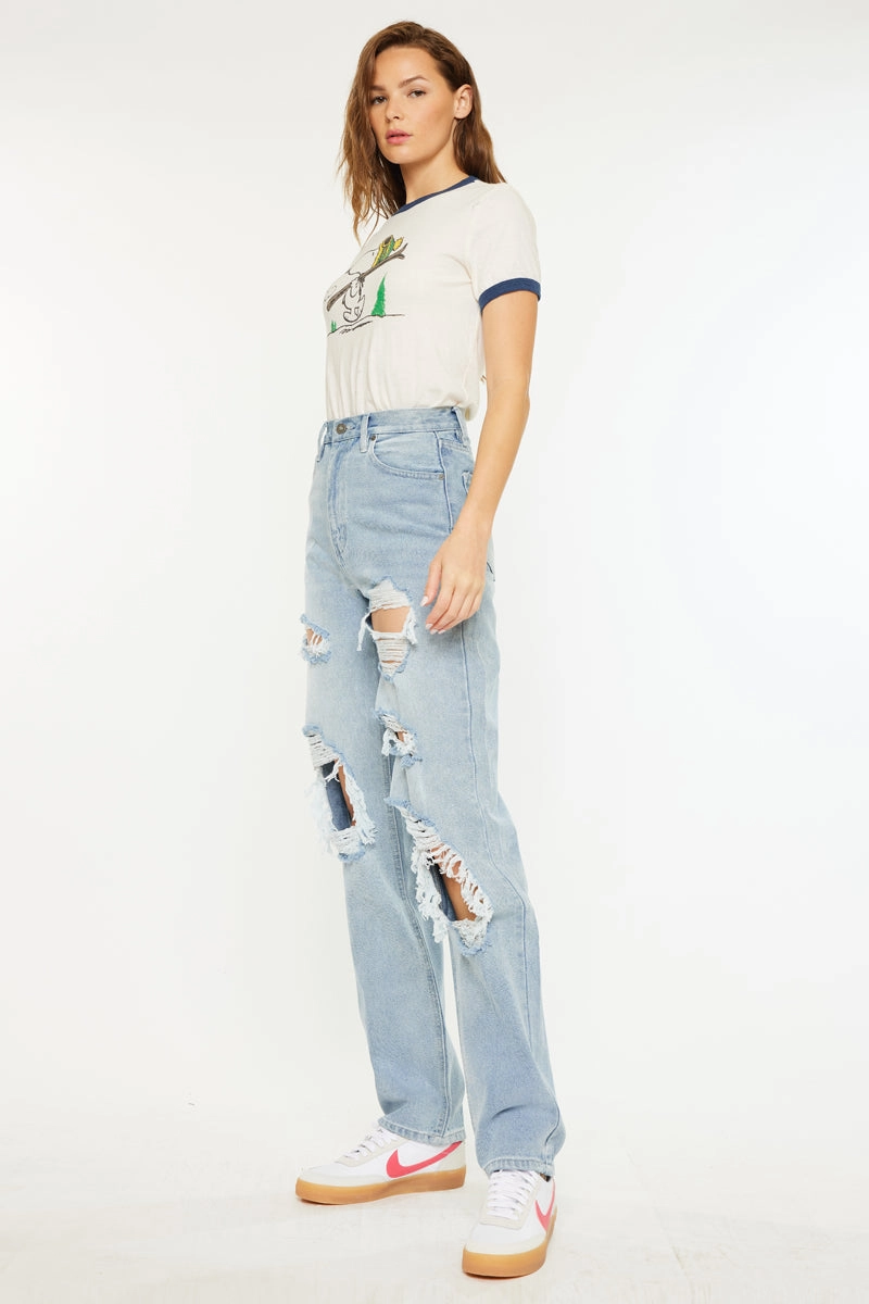 Kyla Ultra High Rise 90's Baggy Jeans