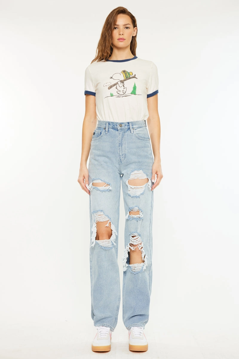 Kyla Ultra High Rise 90's Baggy Jeans