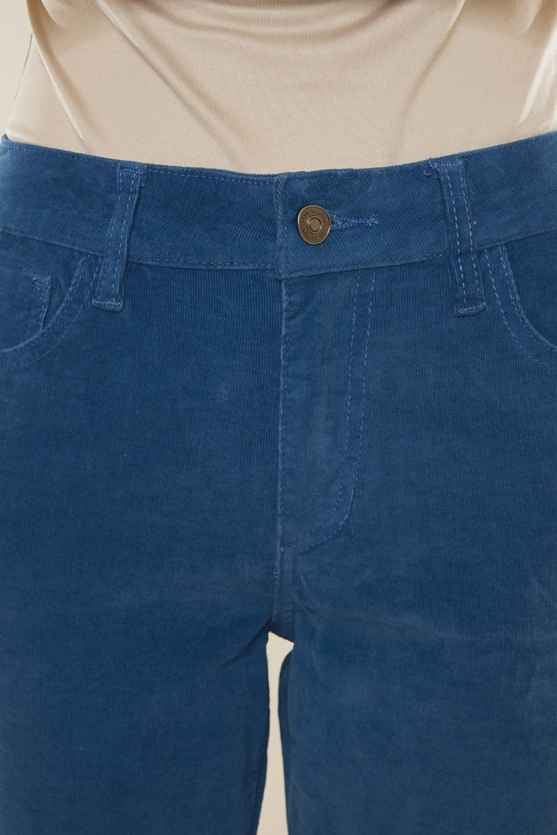 Leah High Rise Corduroy Mom Jeans
