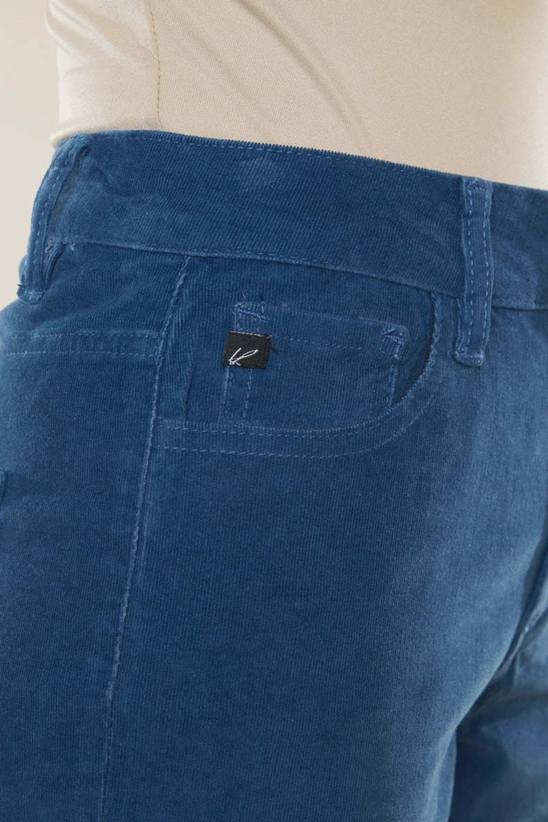 Leah High Rise Corduroy Mom Jeans
