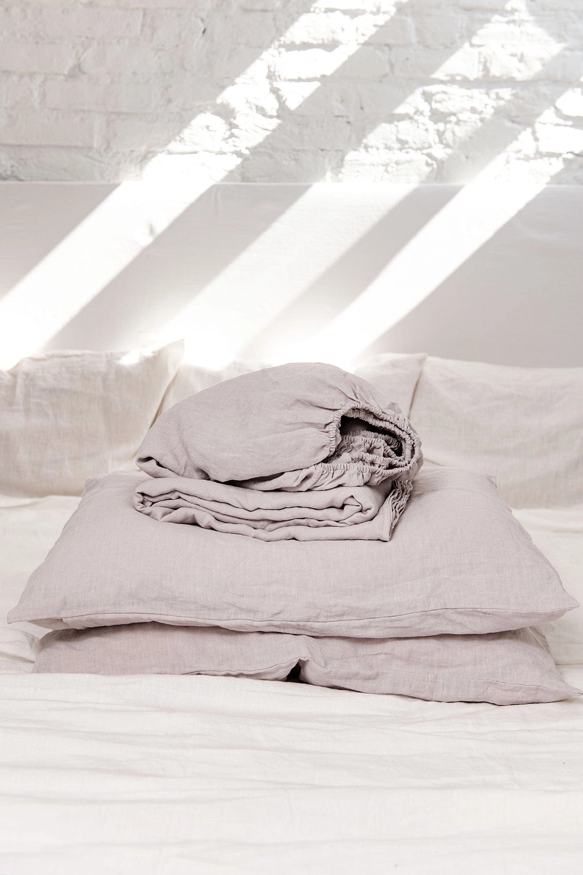 Linen Sheets Set | Cream