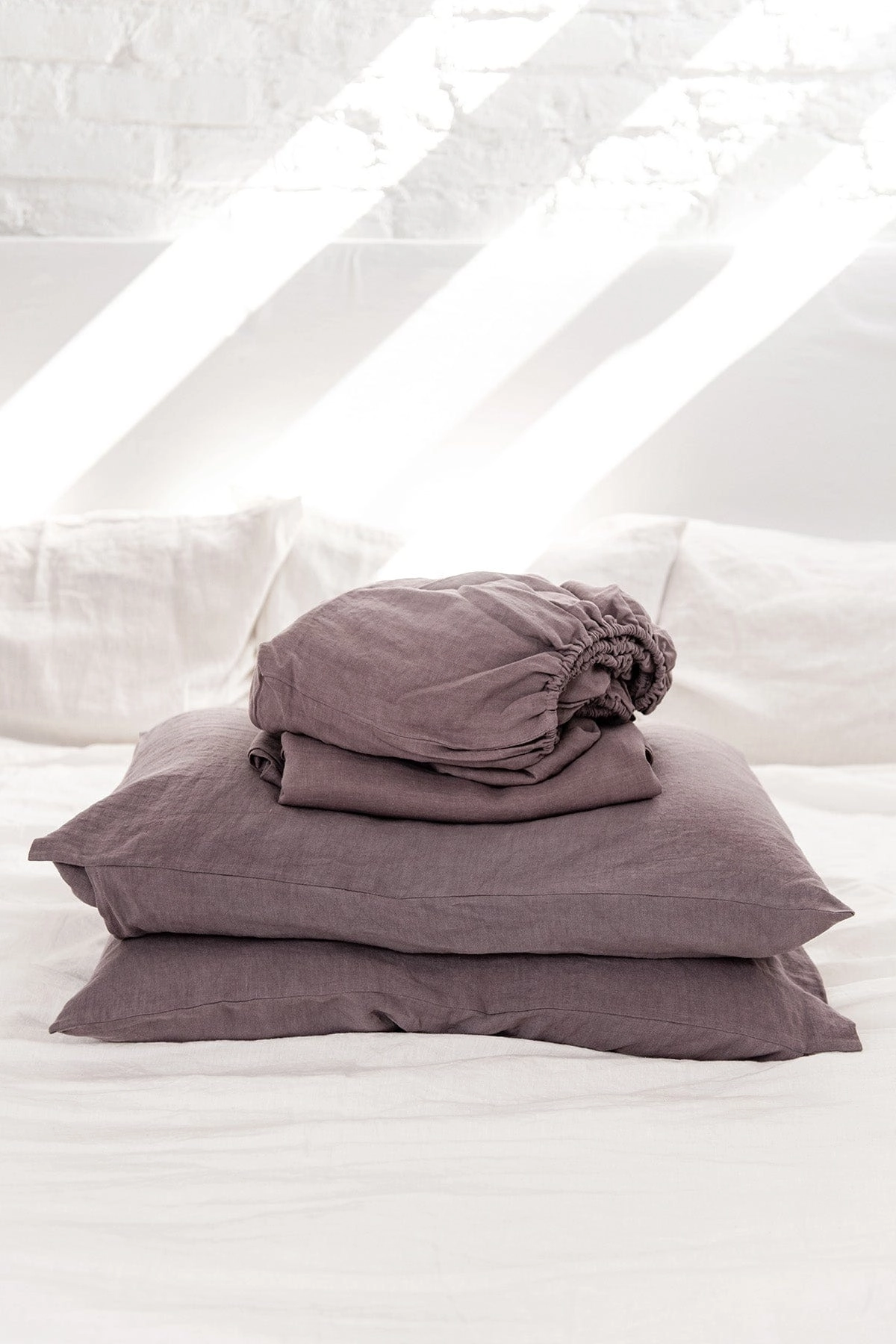 Linen Sheets Set | Dusty Lavender
