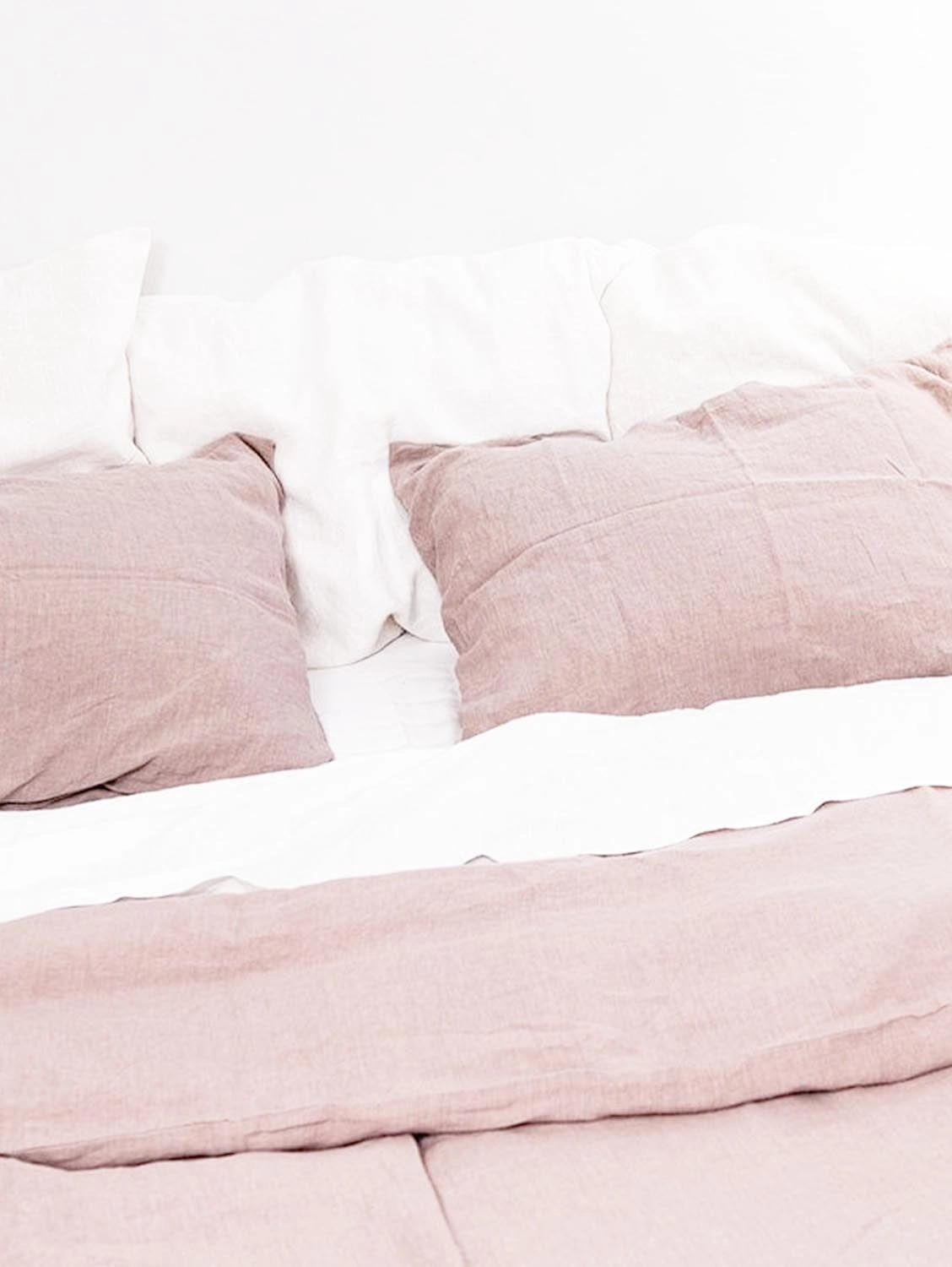 Linen Sheets Set | Rosy Brown