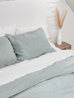 Linen Sheets Set | Sage Green