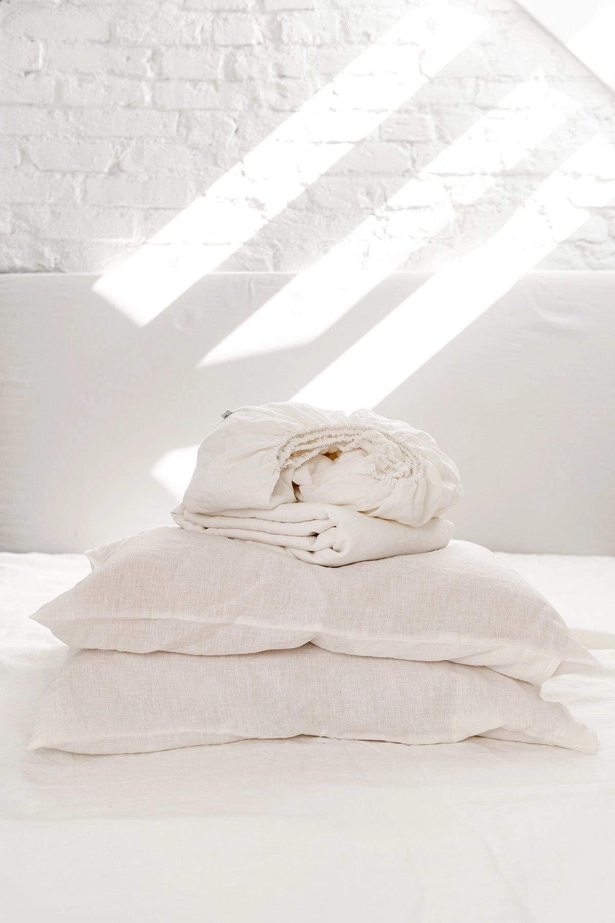 Linen Sheets Set | White
