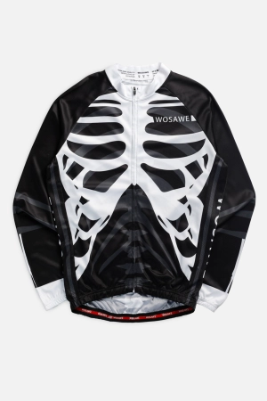 Long Sleeve Cycling Jersey - M