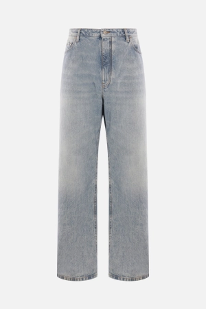 loose-fit denim jeans