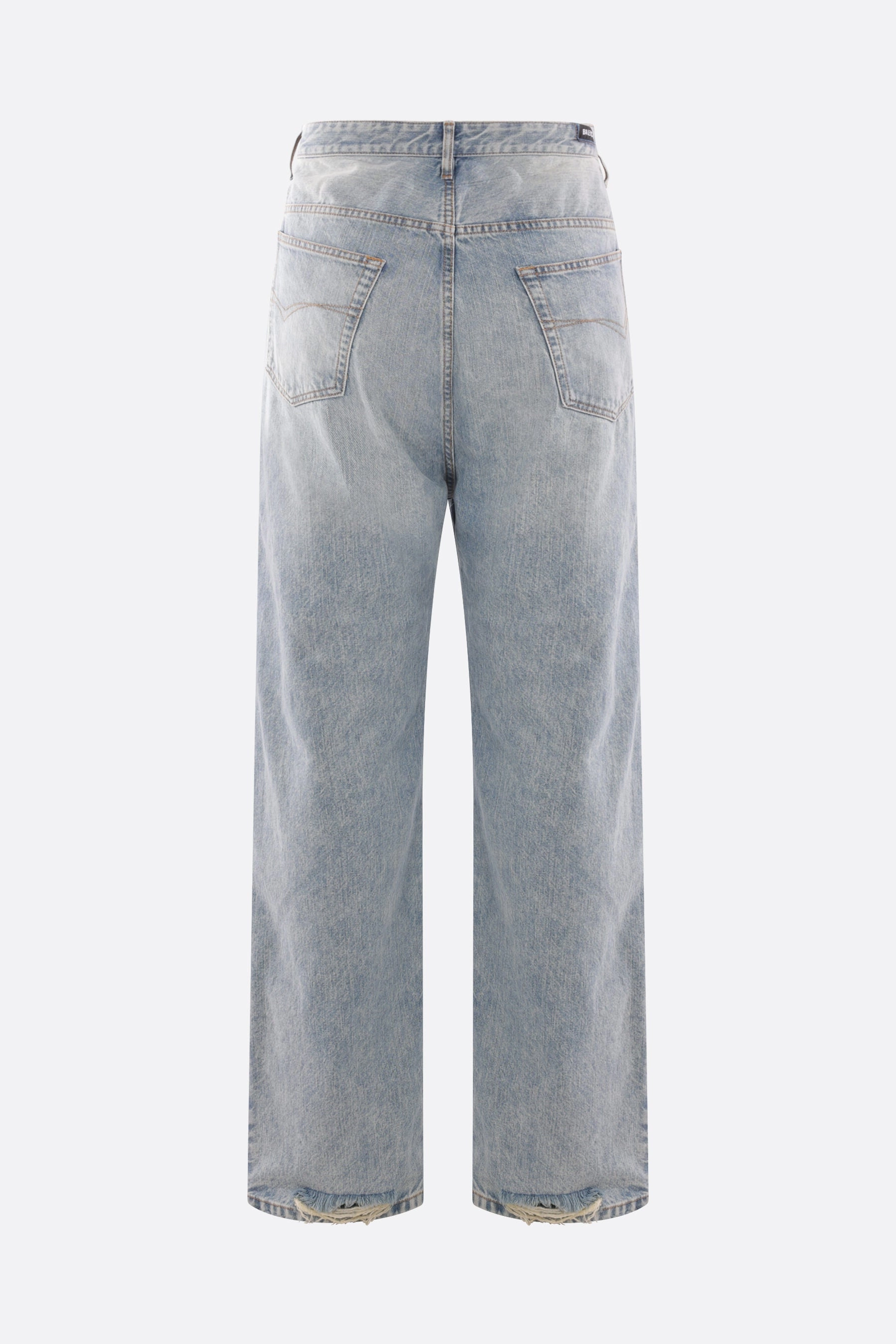 loose-fit denim jeans