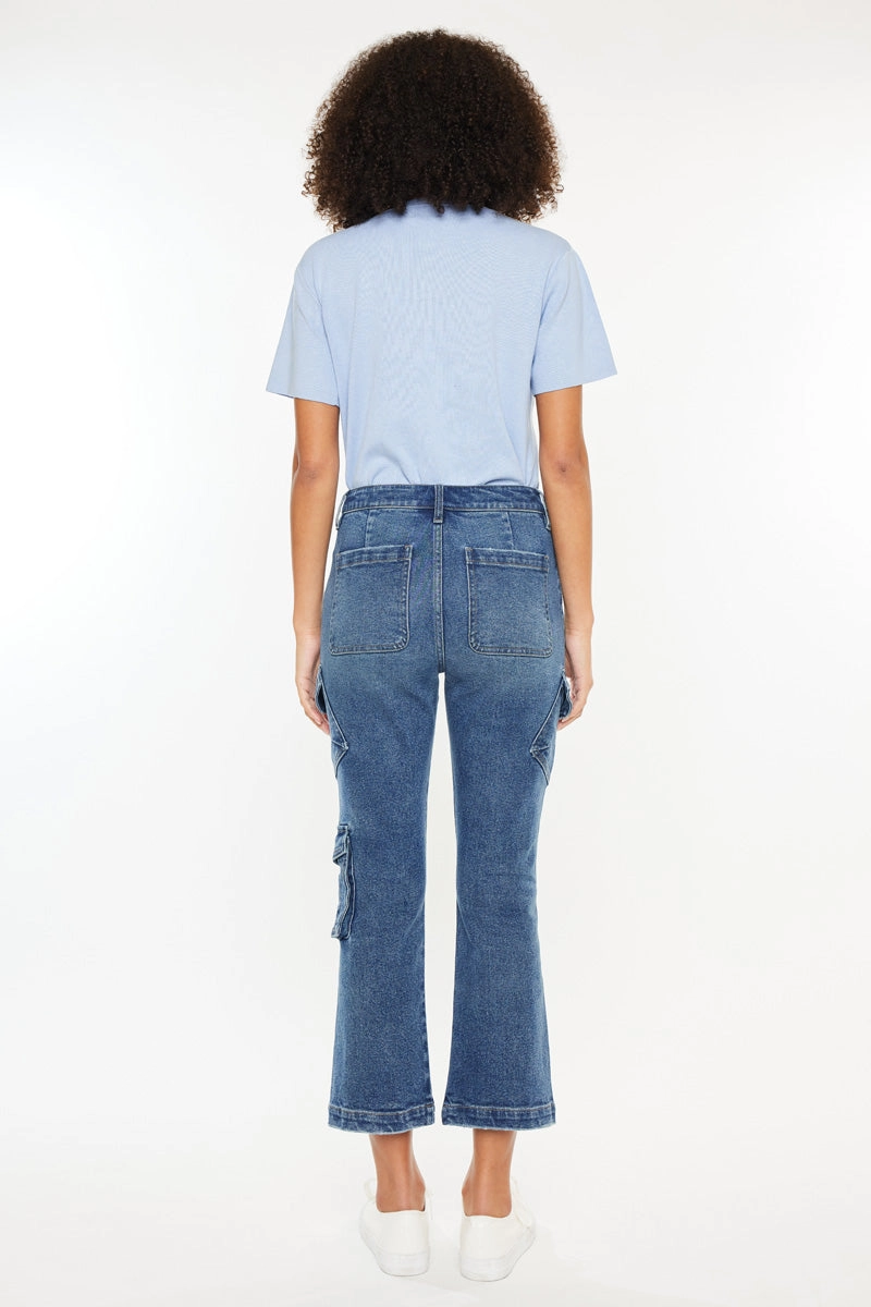 Lucia High Rise Kick-Flare Jeans