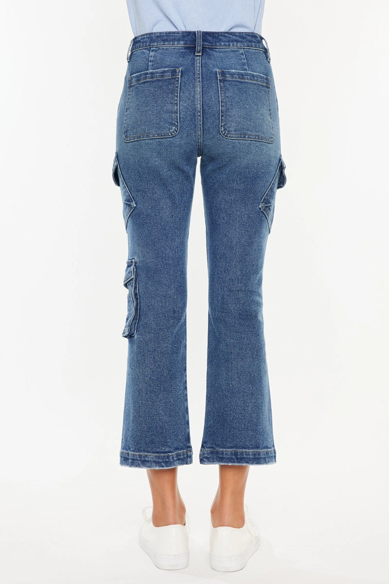 Lucia High Rise Kick-Flare Jeans