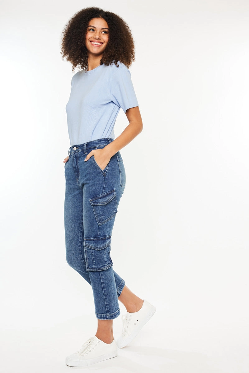 Lucia High Rise Kick-Flare Jeans