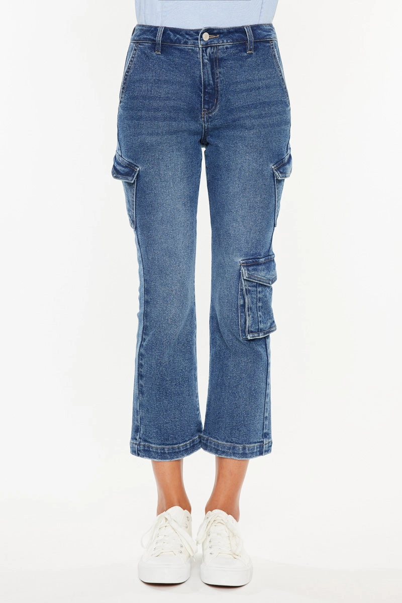 Lucia High Rise Kick-Flare Jeans