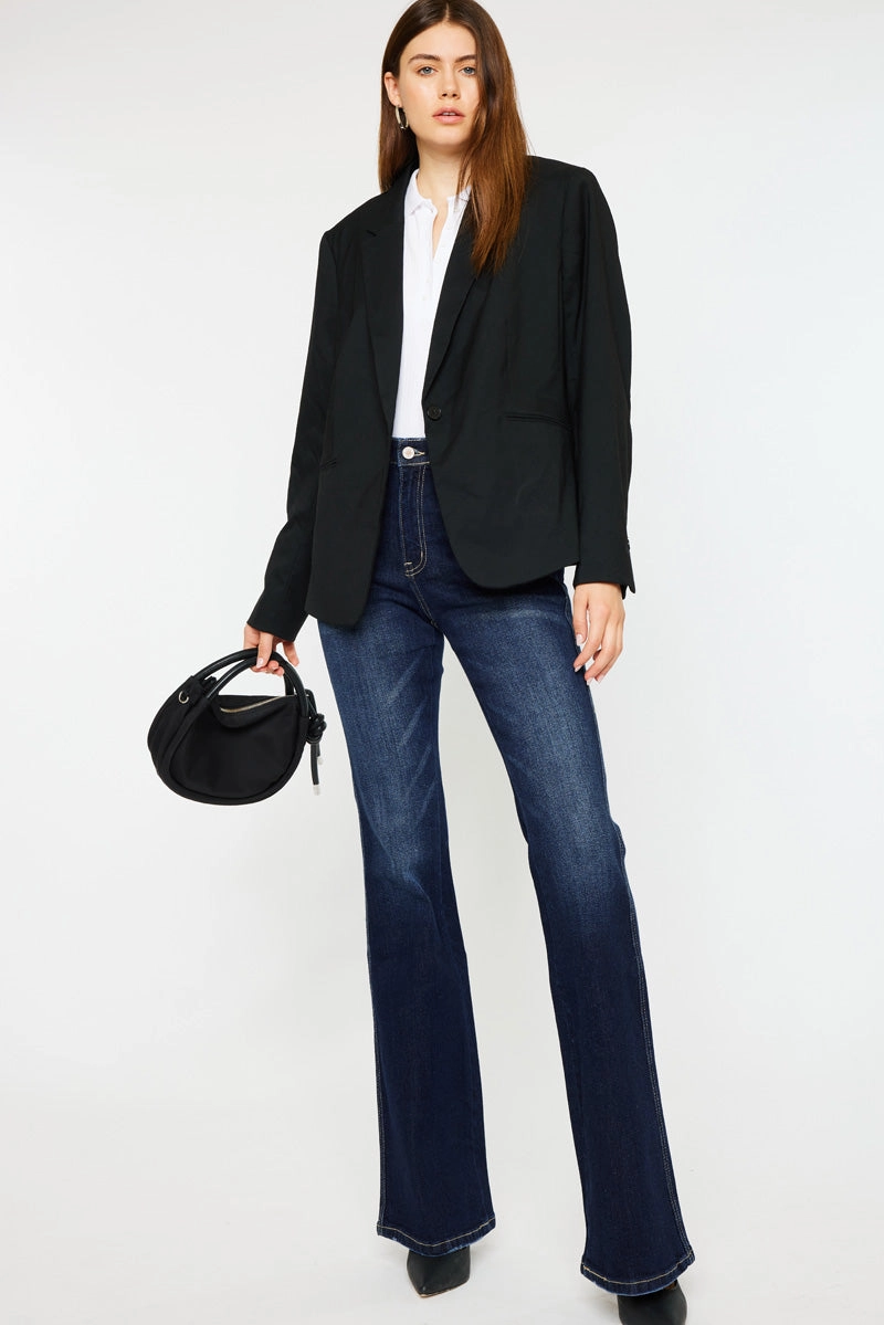 Luke High Rise Flare Jeans