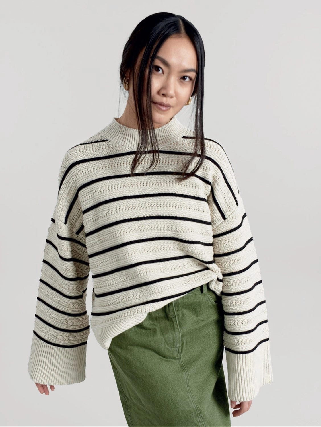 Margot Women's Organic Cotton Jumper | Ivory