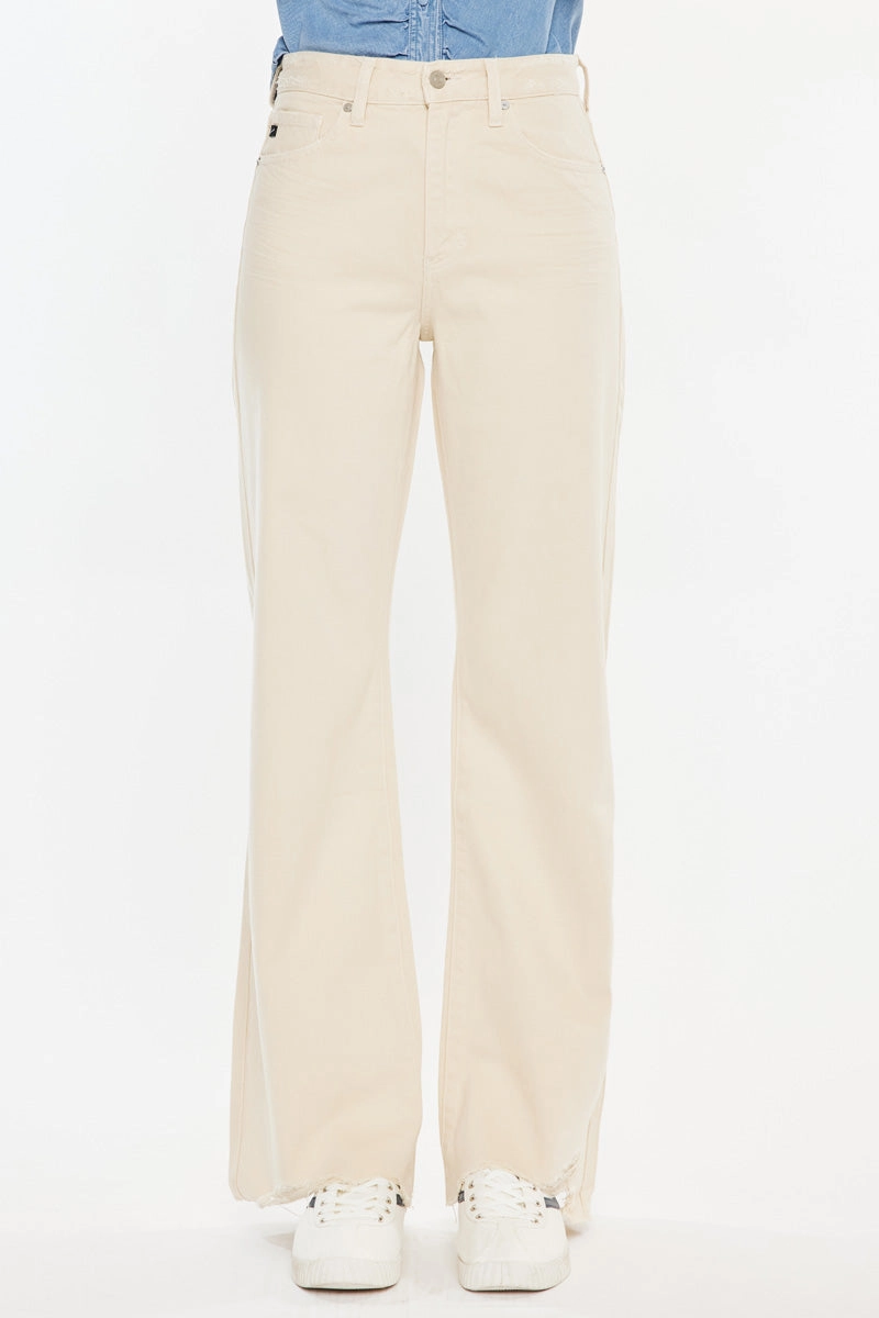 Mikaella Ultra High Rise 90's Flare Jeans