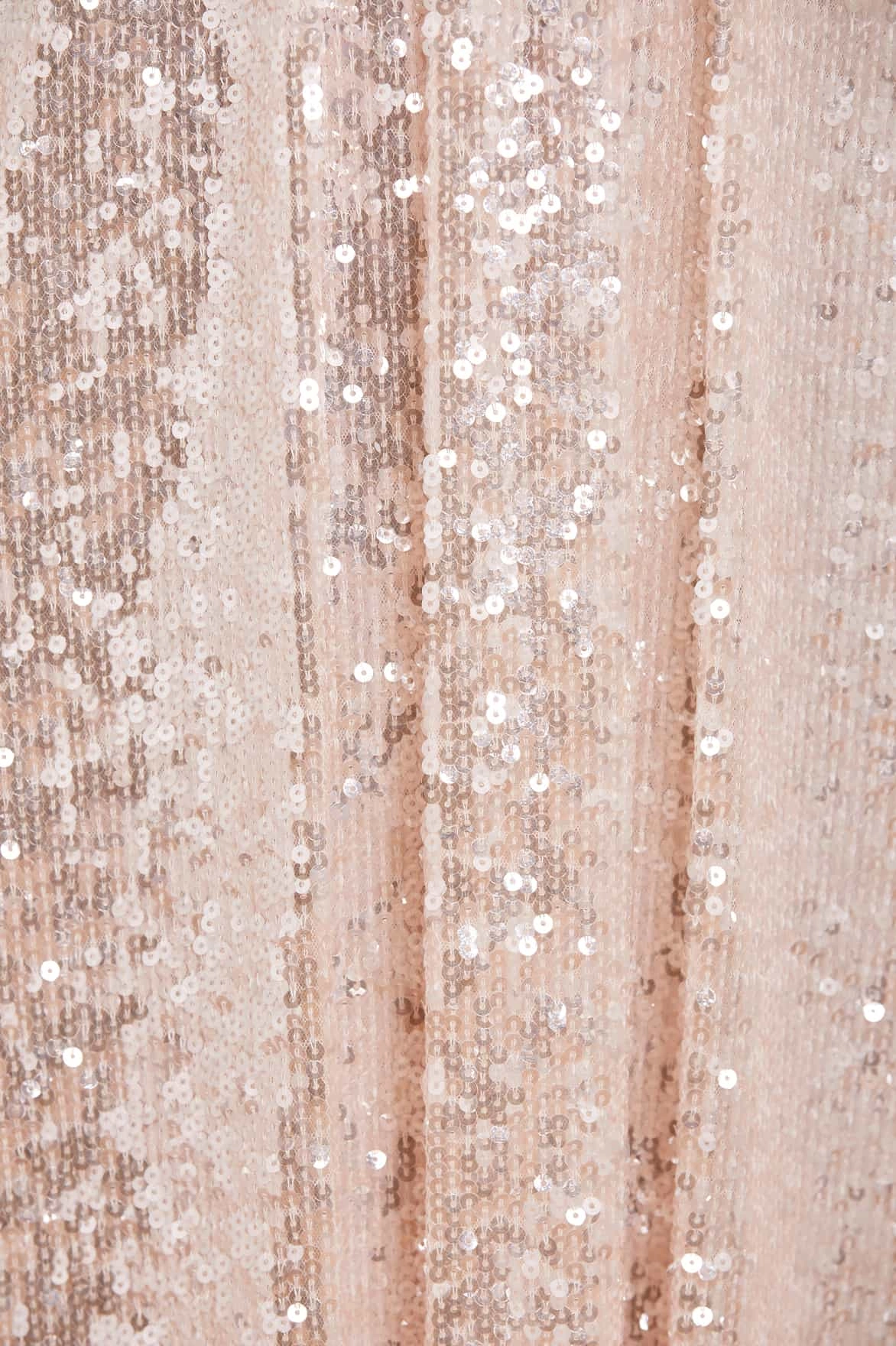 Mila Gloss Ankle Gown