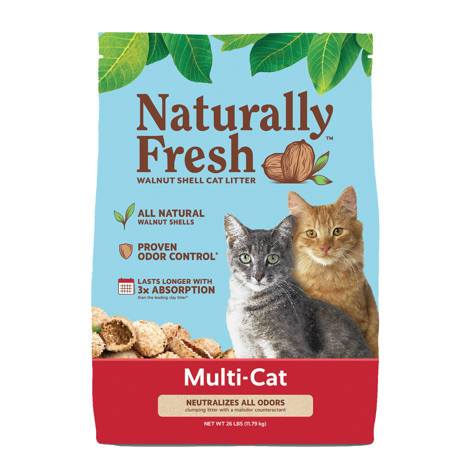 Naturally Fresh Multi-Cat Clumping Litter 14 lb.