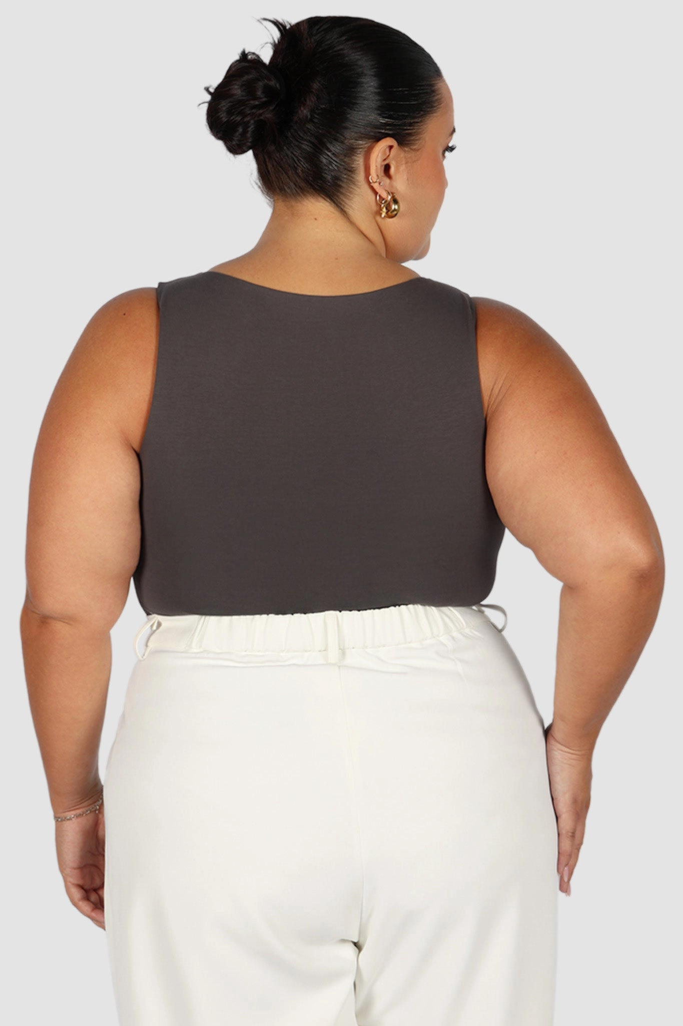 NOLA TOP CHARCOAL