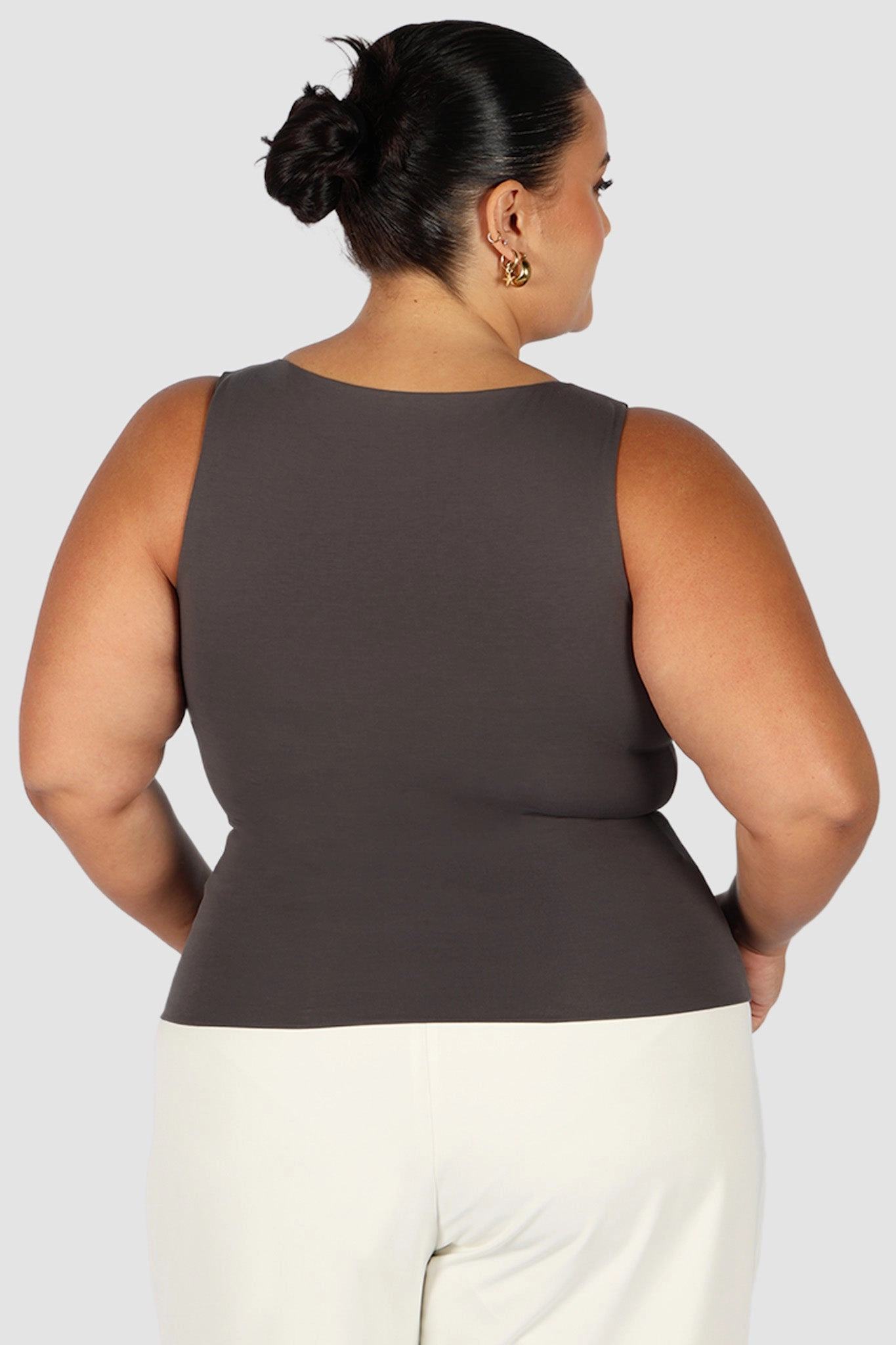 NOLA TOP CHARCOAL